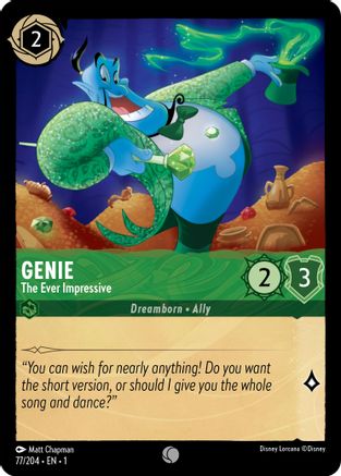 Image of Genie - The Ever Impressive (77/204) - The First Chapter
