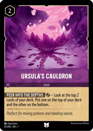 Image of Ursula's Cauldron (67/204) - The First Chapter Cold Foil