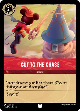 Image of Cut to the Chase (129/204) - The First Chapter
