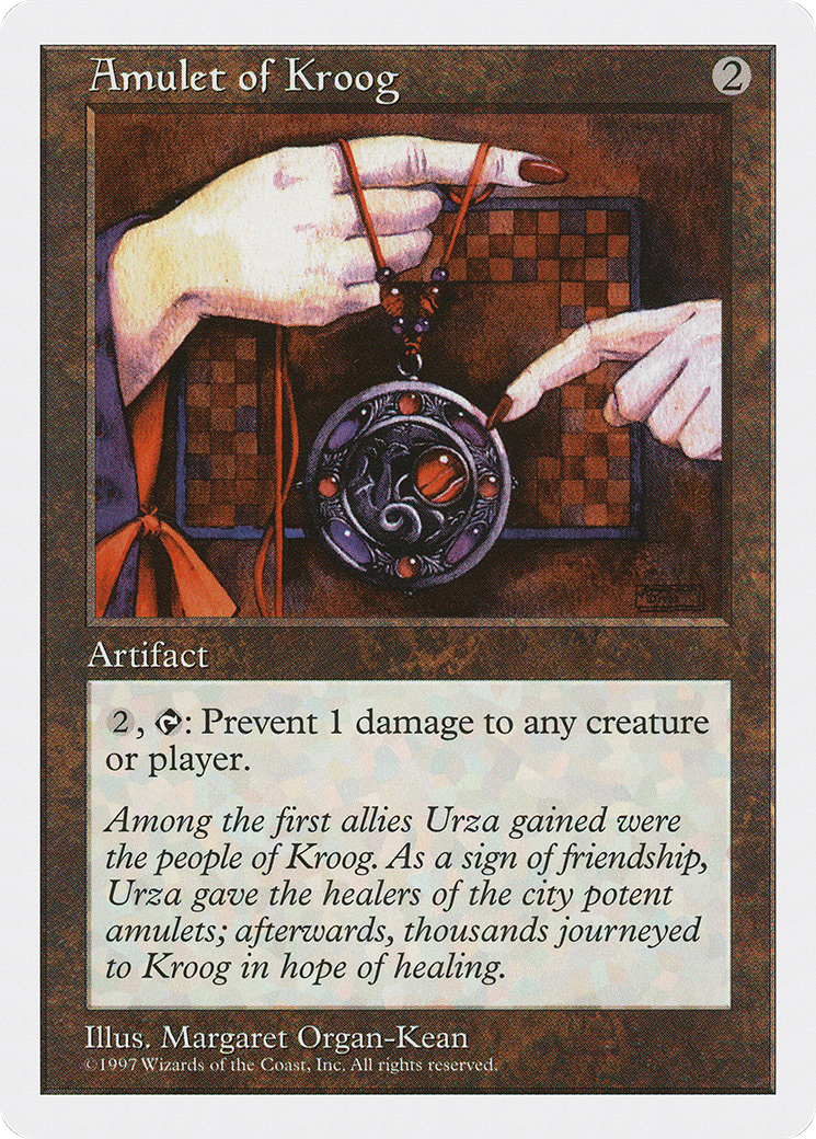 Image of Amulet of Kroog (5ED-) - Fifth Edition