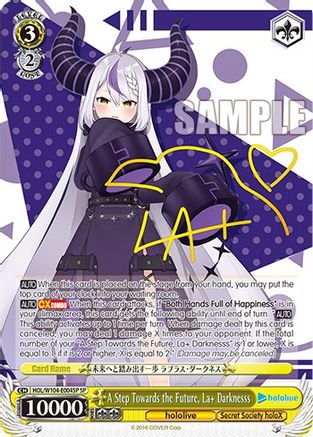 Image of A Step Towards the Future, La+ Darknesss (SP) (HOL/W104-E004S SP) - hololive production Vol.2