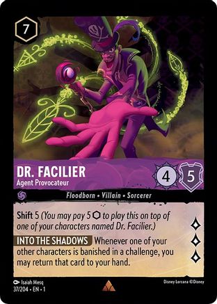 Image of Dr. Facilier - Agent Provocateur (37/204) - The First Chapter