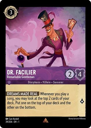 Image of Dr. Facilier - Remarkable Gentleman (39/204) - The First Chapter