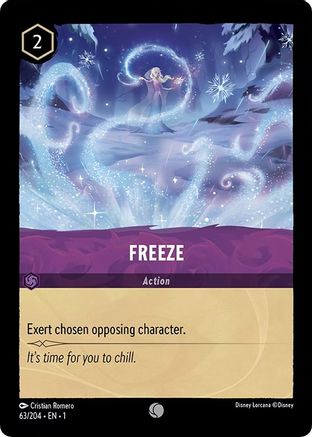 Image of Freeze (63/204) - The First Chapter Cold Foil