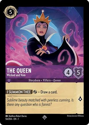 Image of The Queen - Wicked and Vain (56/204) - The First Chapter