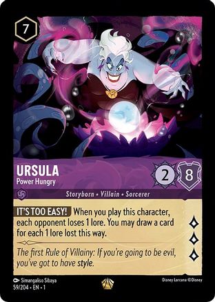 Image of Ursula - Power Hungry (59/204) - The First Chapter Cold Foil