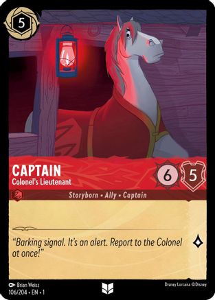 Image of Captain - Colonel's Lieutenant (106/204) - The First Chapter