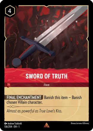 Image of Sword of Truth (136/204) - The First Chapter Cold Foil
