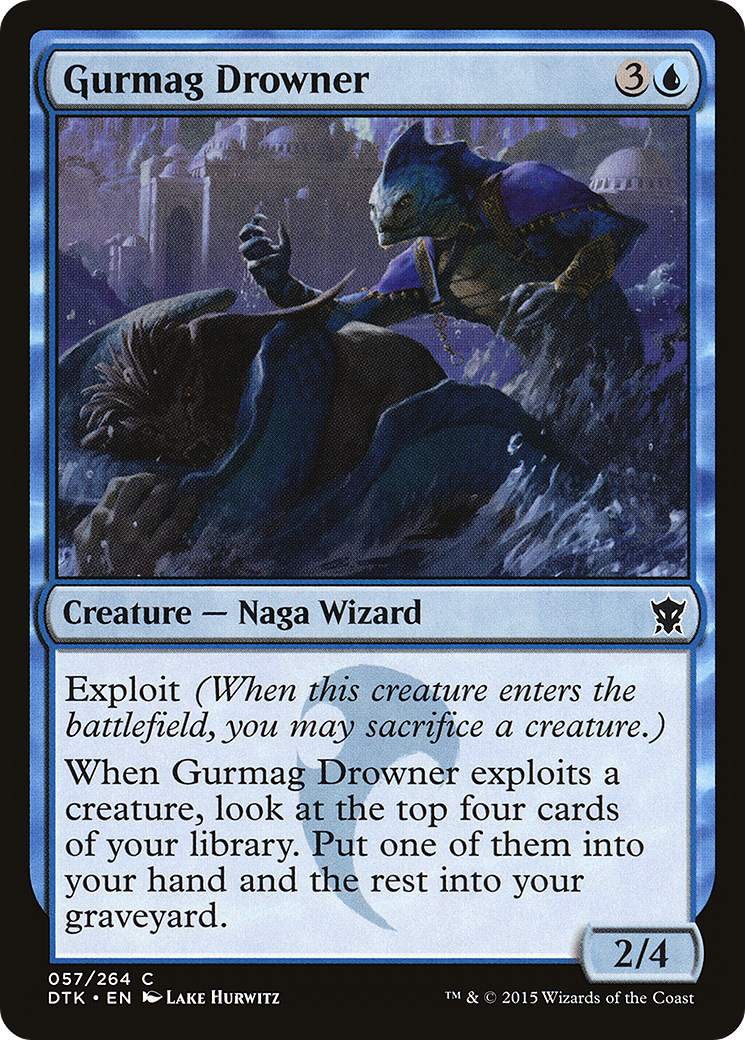 Image of Gurmag Drowner (DTK-057) - Dragons of Tarkir
