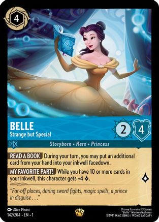 Image of Belle - Strange but Special (142/204) - The First Chapter Cold Foil