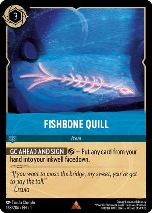 Image of Fishbone Quill (168/204) - The First Chapter