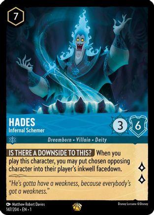 Image of Hades - Infernal Schemer (147/204) - The First Chapter