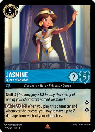 Image of Jasmine - Queen of Agrabah (149/204) - The First Chapter Cold Foil
