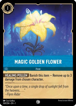 Image of Magic Golden Flower (169/204) - The First Chapter Cold Foil