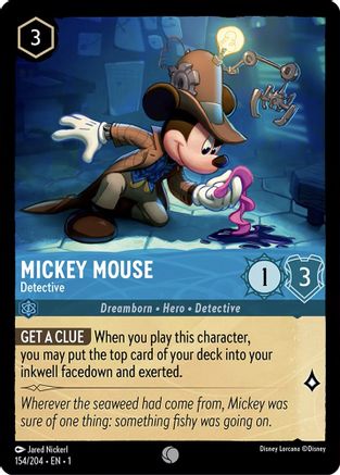 Image of Mickey Mouse - Detective (154/204) - The First Chapter