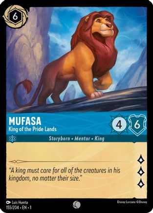 Image of Mufasa - King of the Pride Lands (155/204) - The First Chapter