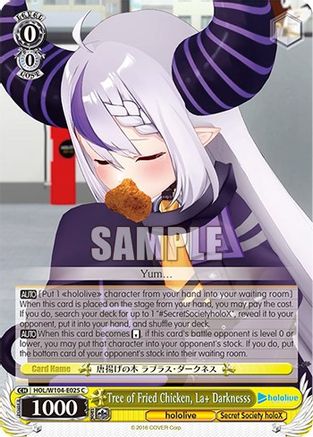 Image of Tree of Fried Chicken, La+ Darknesss (HOL/W104-E025 C) - hololive production Vol.2