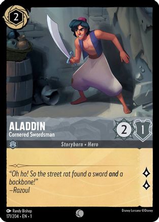 Image of Aladdin - Cornered Swordsman (171/204) - The First Chapter