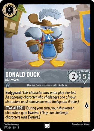 Image of Donald Duck - Musketeer (177/204) - The First Chapter