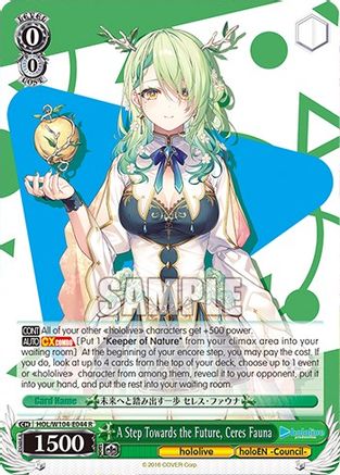 Image of A Step Towards the Future, Ceres Fauna (HOL/W104-E044 R) - hololive production Vol.2