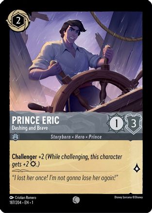 Image of Prince Eric - Dashing and Brave (187/204) - The First Chapter Cold Foil