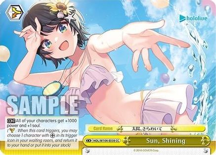 Image of Sun, Shining (HOL/W104-E038 CC) - hololive production Vol.2