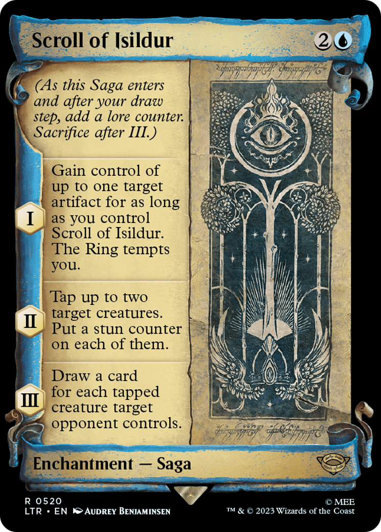 Image of Scroll of Isildur (Showcase Scrolls) (LTR-520) - The Lord of the Rings: Tales of Middle-earth: (Showcase) Foil