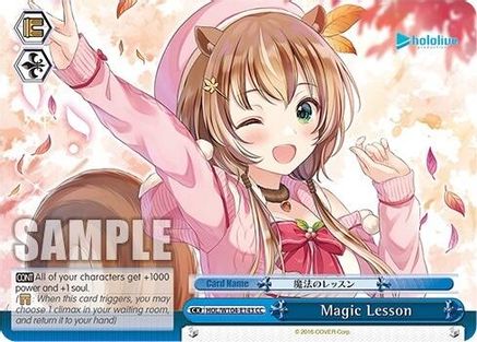 Image of Magic Lesson (HOL/W104-E143 CC) - hololive production Vol.2
