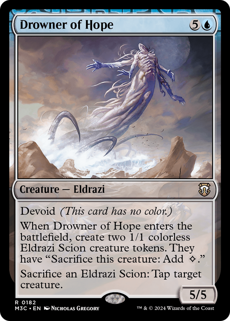 Image of Drowner of Hope (M3C-182) - Modern Horizons 3 Commander: (devoid)