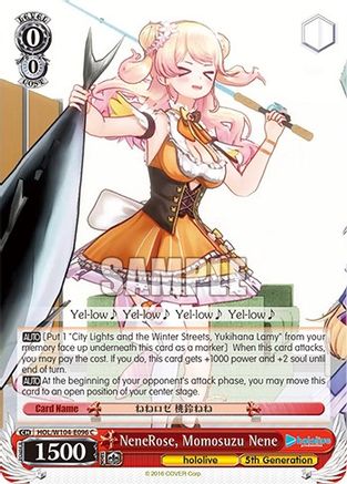 Image of NeneRose, Momosuzu Nene (HOL/W104-E096 C) - hololive production Vol.2