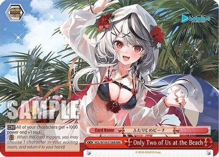 Image of Only Two of Us at the Beach (RRR) (HOL/W104-E106R RRR) - hololive production Vol.2