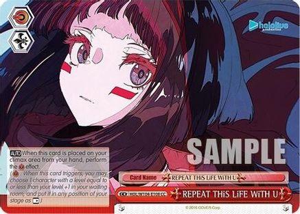 Image of REPEAT THiS LiFE WiTH U (HOL/W104-E108 CC) - hololive production Vol.2