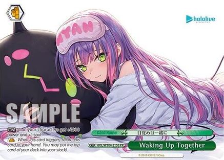 Image of Waking Up Together (PR) (HOL/W104-E150 PR) - hololive production Vol.2