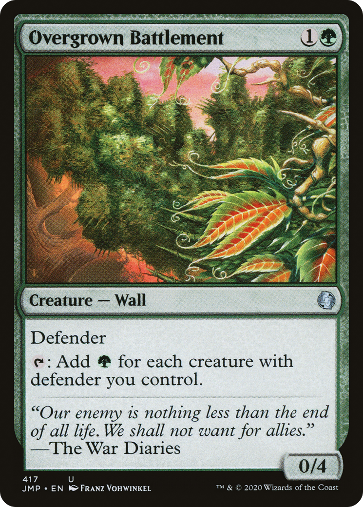 Image of Overgrown Battlement (JMP-417) - Jumpstart