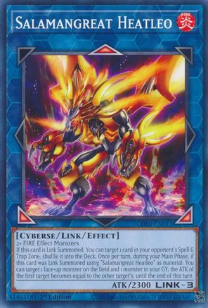 Image of Salamangreat Heatleo (LD10-EN011) - Legendary Duelists: Soulburning Volcano 1st Edition