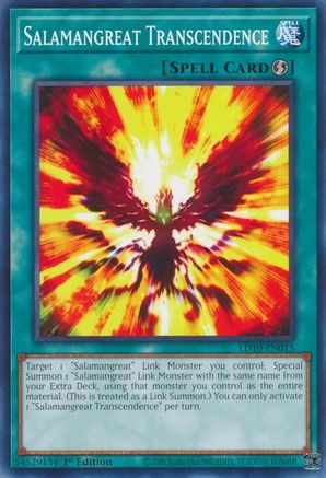 Image of Salamangreat Transcendence (LD10-EN015) - Legendary Duelists: Soulburning Volcano 1st Edition