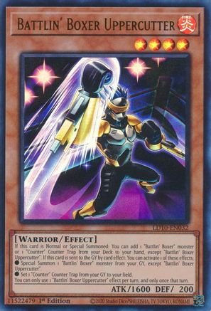 Image of Battlin' Boxer Uppercutter (LD10-EN032) - Legendary Duelists: Soulburning Volcano 1st Edition