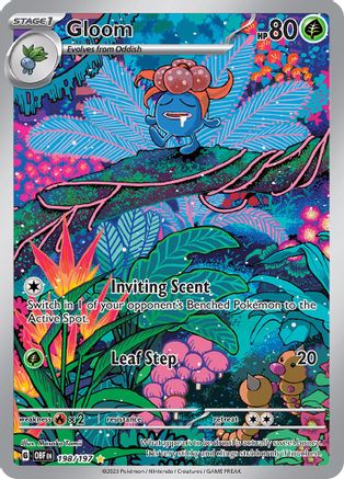 Image of Gloom 198/197  - Holofoil SV03 Obsidian Flames - Illustration Rare