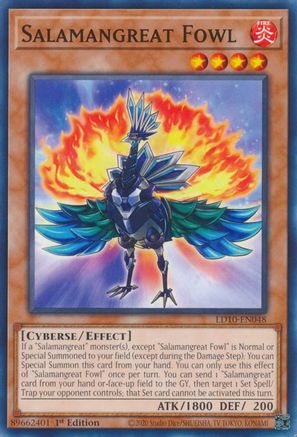 Image of Salamangreat Fowl (LD10-EN048) - Legendary Duelists: Soulburning Volcano 1st Edition
