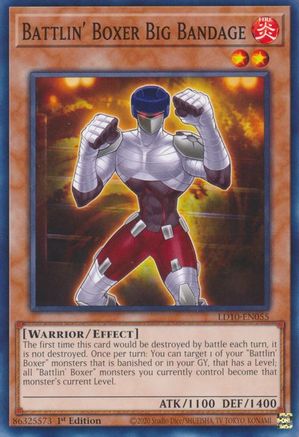 Image of Battlin' Boxer Big Bandage (LD10-EN055) - Legendary Duelists: Soulburning Volcano 1st Edition