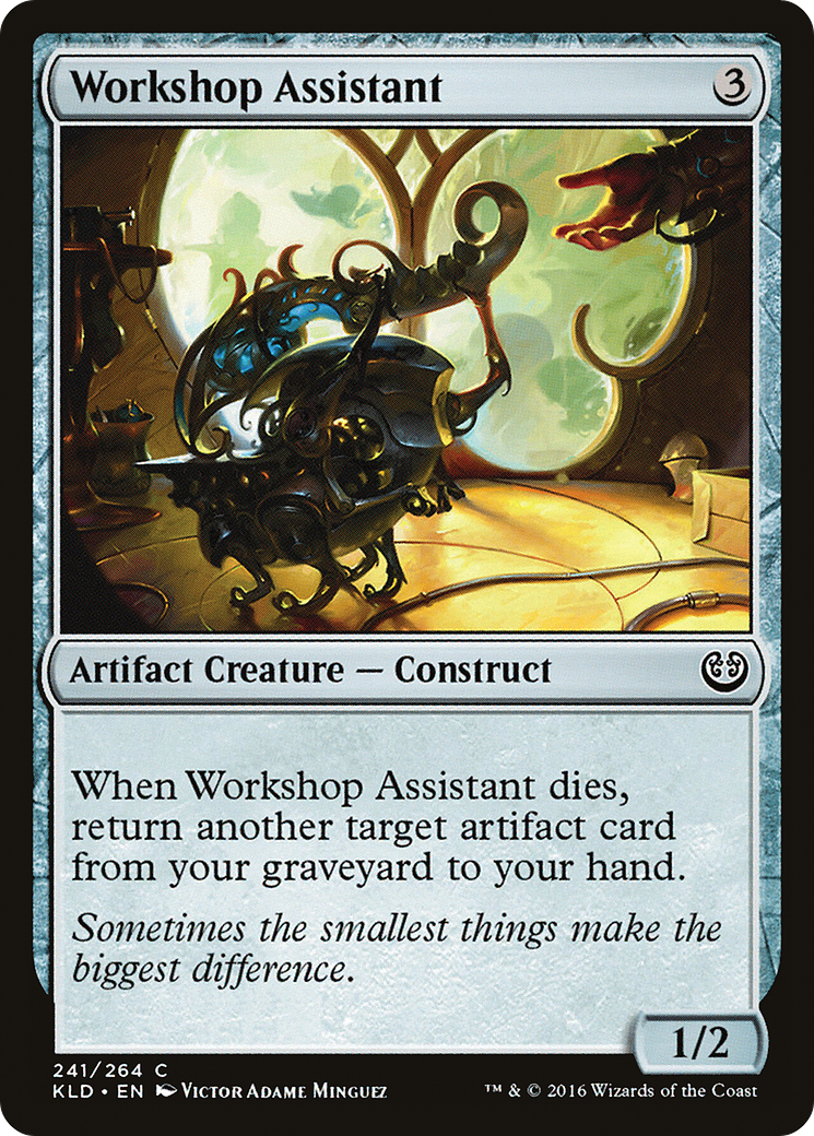 Image of Workshop Assistant (KLD-241) - Kaladesh Foil