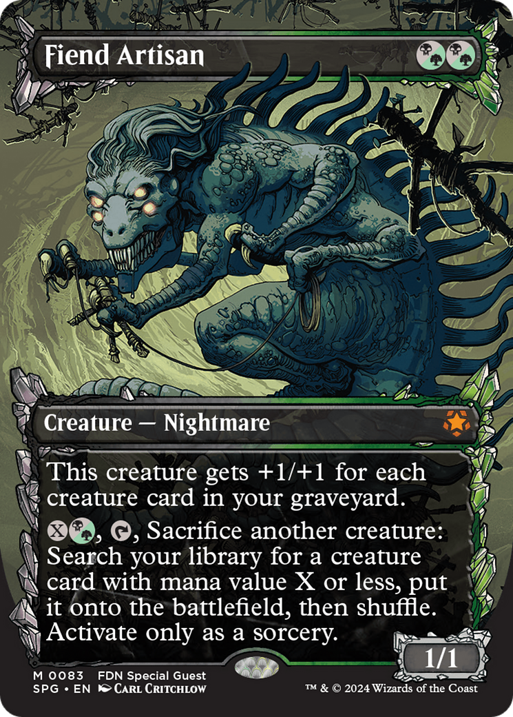 Image of Fiend Artisan (Showcase) (SPG-083) - Special Guests: (Showcase) Foil