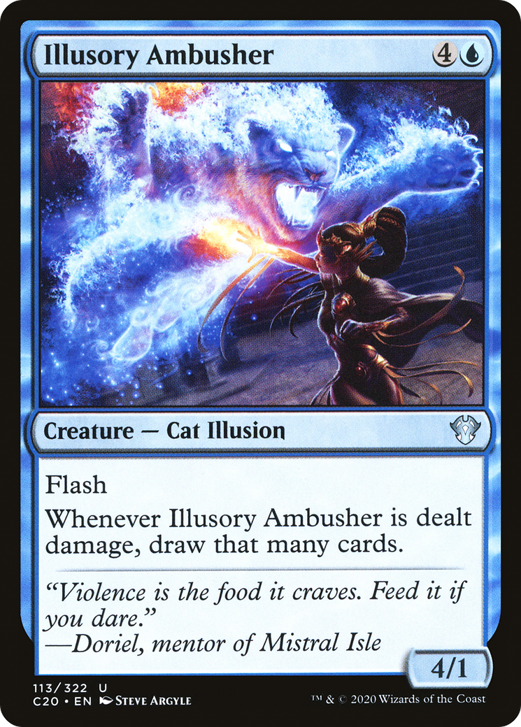 Image of Illusory Ambusher (C20-113) - Commander 2020