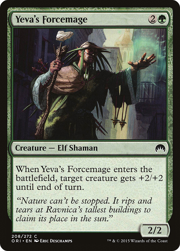 Image of Yeva's Forcemage (ORI-208) - Magic Origins