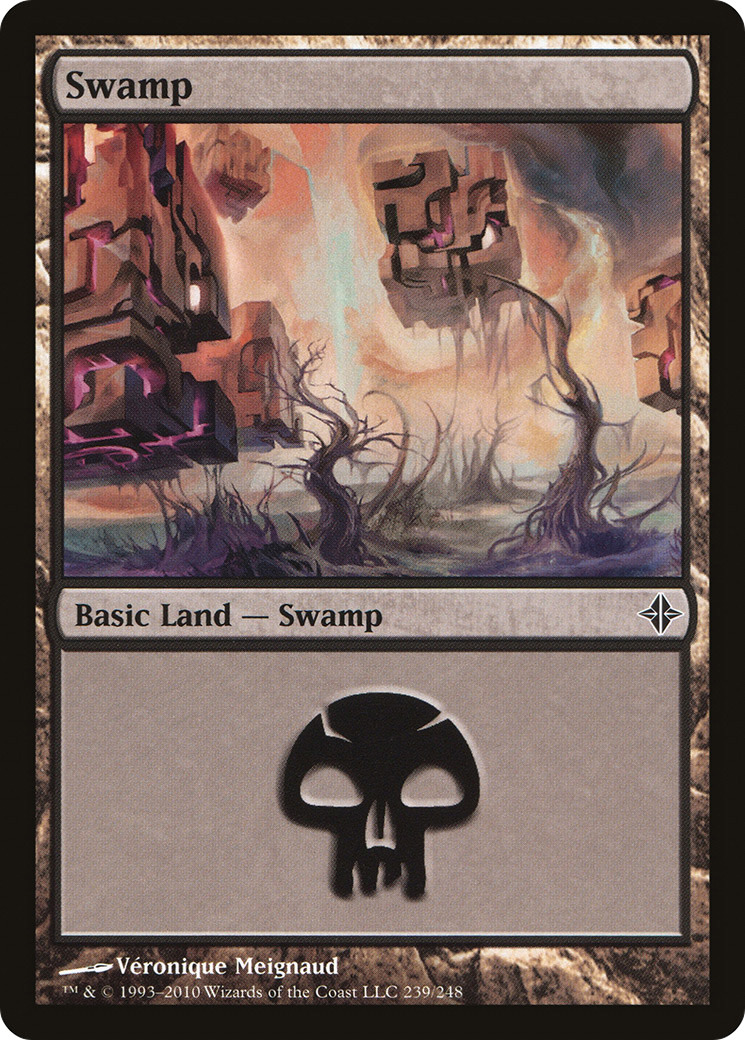 Image of Swamp (239) (ROE-239) - Rise of the Eldrazi