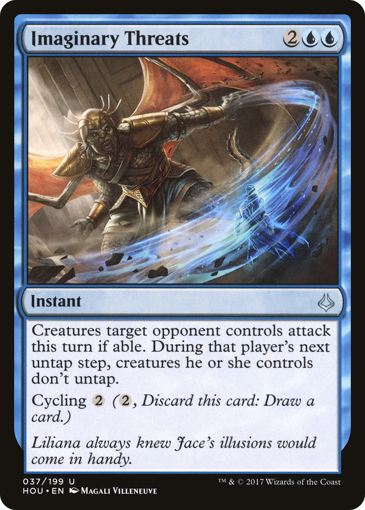 Image of Imaginary Threats (HOU-037) - Hour of Devastation Foil