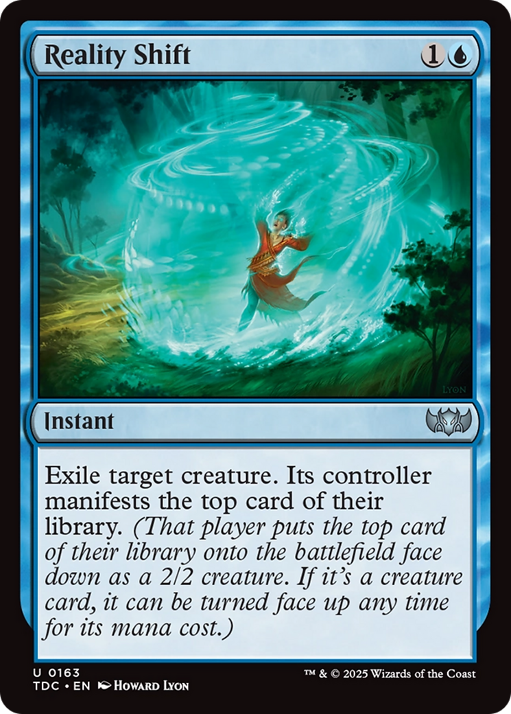 Image of Reality Shift (TDC-163) - Commander: Tarkir: Dragonstorm