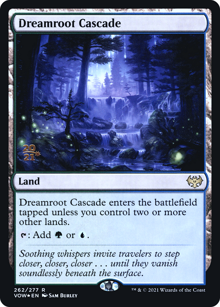 Image of Dreamroot Cascade (PRE-262) - Innistrad: Crimson Vow Promos Foil