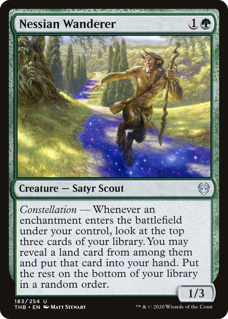 Image of Nessian Wanderer (THB-183) - Theros Beyond Death Foil