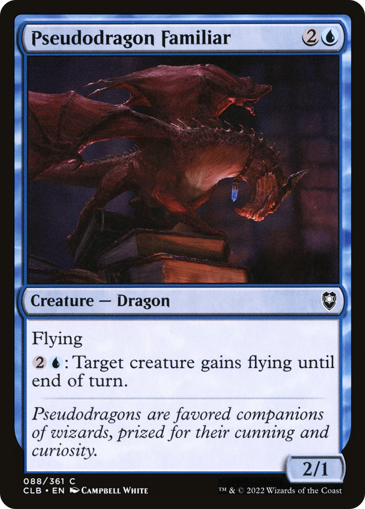 Image of Pseudodragon Familiar (CLB-088) - Commander Legends: Battle for Baldur's Gate